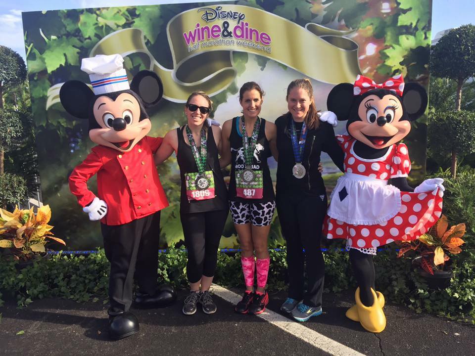 Ashley even raced in Disney World this year (along with close friend and Maine dairy farmer Holly Whitcomb).